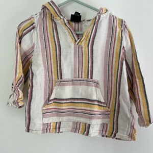 Striped Kids Hoodie - Multicolor